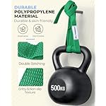 Trideer Stretching Strap Yoga Strap for Physical Therapy, 10 Loops Yoga Straps for Stretching, Non-Elastic Stretch Strap for Pilates, Exercise, Stretch Band for Women & Men - Image 2