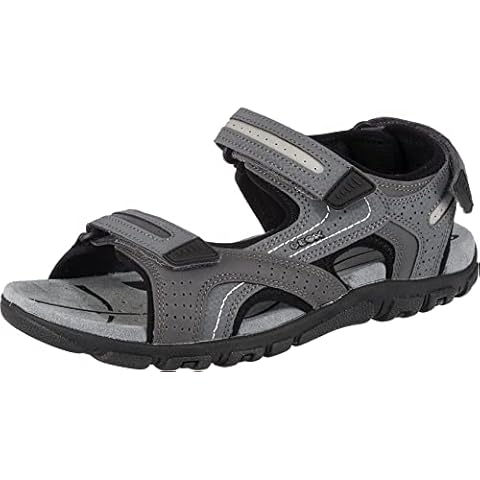 Geox Uomo Strada Men's Sandals, Lt Grey Cover