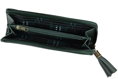 Bioworld Harry Potter Wallet Designer Hogwarts Slytherin House Zipper Clutch Faux Leather Wallet For Women #TOP2