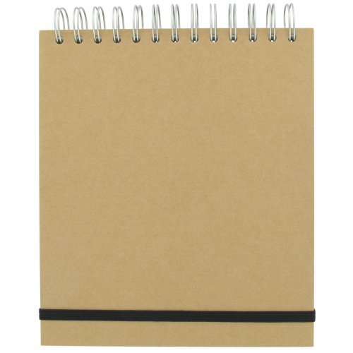 Con diseño liso A5 + Paperchase Kraft cuaderno páginas