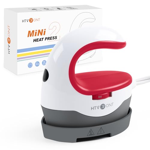 HTVRONT Heat Press Mini Heat Press Machine, Small Heat Press Portable...