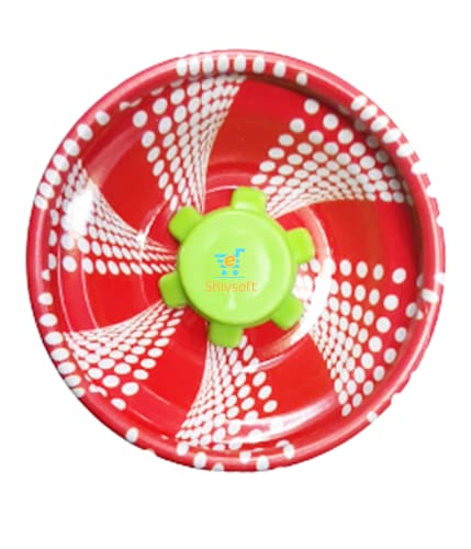 Shivsoft Fine Quality High Gloss high Speed Metal YoYo Spiner Toy (1 pcs) (Assorted Printed Design) Make in India - Image 3 thumbnail