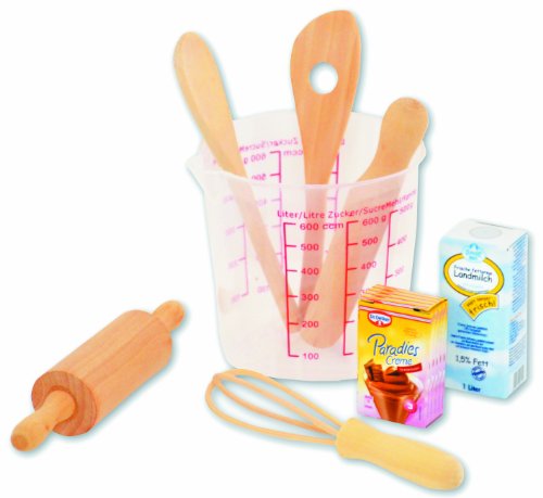 Tanner 0322.2  Kit de Pâtisserie avec doseur et Accessoires de Cuisson en Bois