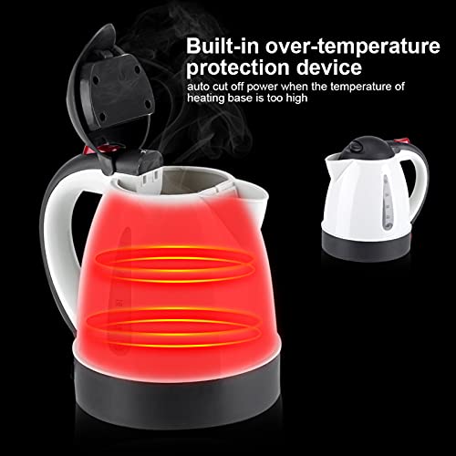 Hervidor portátil para auto 1000 mL 12V negro crema miniatura 2