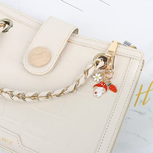 Zyllglow Cute Keychain Aesthetic Keychain Accessories Kawaii Key Ring For Women,Keychain For Girl Charm For Airpod,Backpack #TOP3