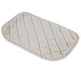 SNOOZZY CREAM 17.5X11.5 QUILTED MAT