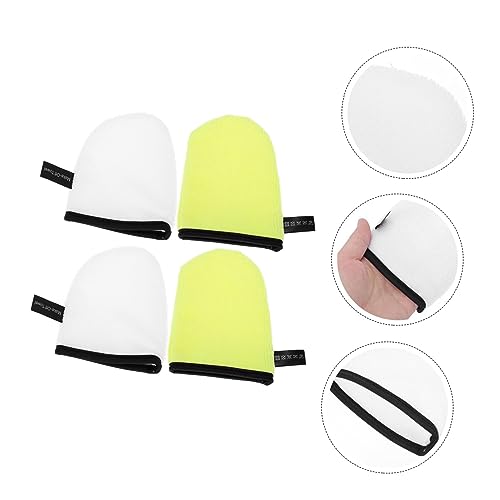 Balacoo 12 Peças Luva De Limpeza Sopro Ferramentas De Limpeza Facial Luvas De Banho Esfoliantes Toal