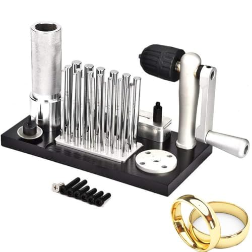 Creador de anillos fácil de usar para diseñar joyas de bricolaje con mandril múltiple