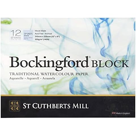 Bockingford Premium Cold Press Watercolour Block Cover