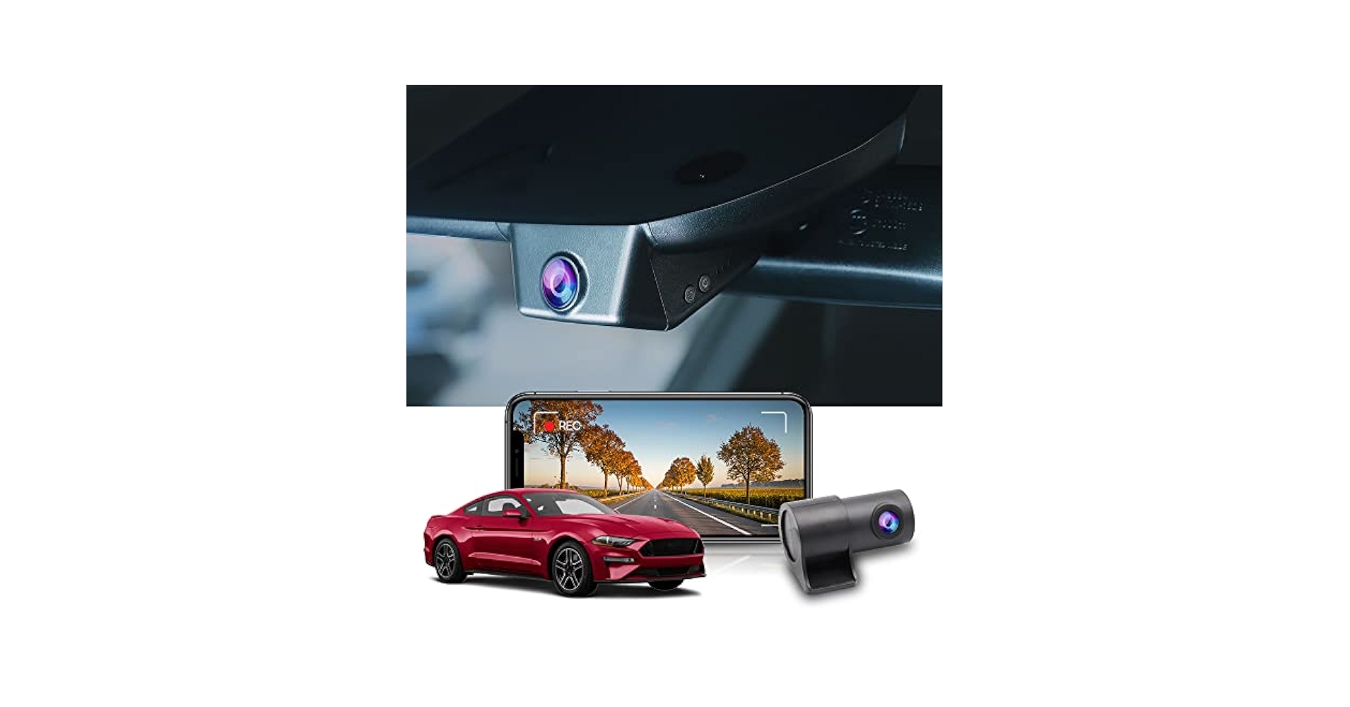 Amazon.com: Fitcamx 2K Dual Dash Cam for 2014-2023 Ford