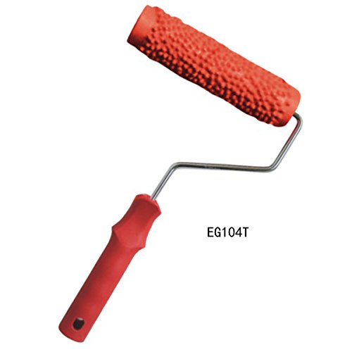 MagiDeal 7 inch Fish Scales Pattern Embossed Painting Roller with Plastic Handle