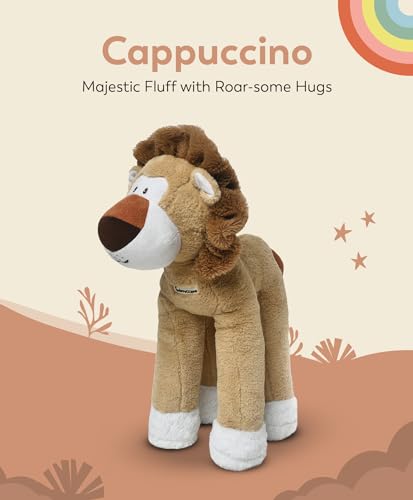 Image of Mi Arcus Lion Soft Plush Toy Brown- Height 55 cm