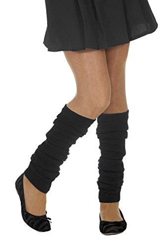 Preisvergleich Produktbild Jannes Deluxe Strick-Stulpen Schwarz