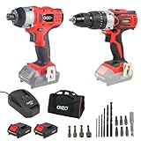 ✅ MANIABILITÉ : Outils légers, éclairage LED et poignées ergonomiques pour un confort optimal. Idéal pour les travaux de bricolage à la maison et les constructions robustes.