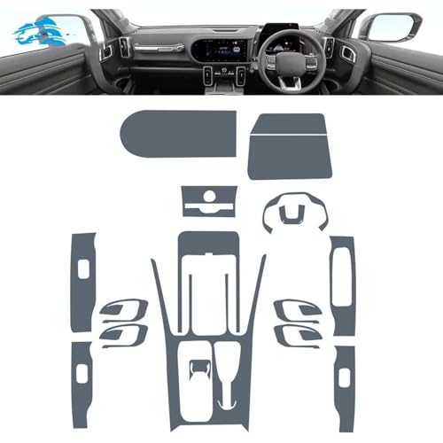 Écran LCD PPF Haval Dargo protection console centrale sans traces
