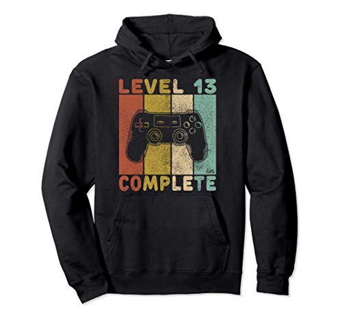 Camiseta Gamer Para Niños 13 Años Regalo 13 Cumpleaños Sudadera con Capucha