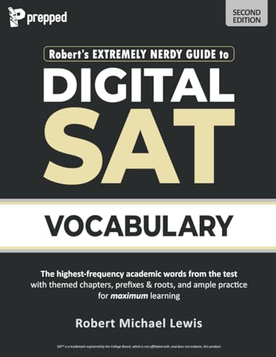 Bild: Robert's Extremely Nerdy Guide to Digital SAT Vocabulary f�r 23,25 EUR bei amazon.de