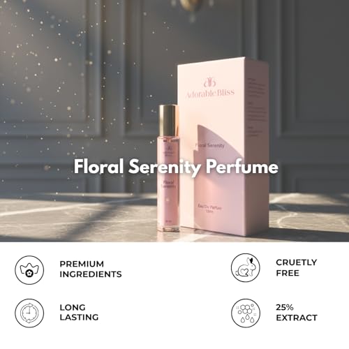 Image of Floral Serenity Eau De Parfum 15ML | Luxury Fragrance With Rich Floral Notes For Women | Long-Lasting | Luxury Gift For Her | Perfect for Brunch, Coffee, & Evening Dates