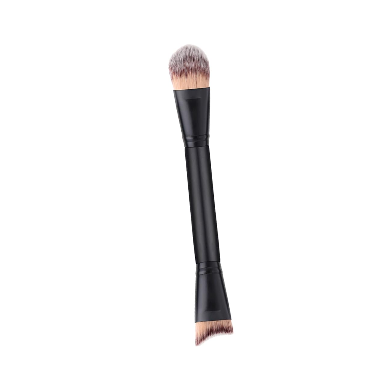 Gogogmee Professional Makeup Brush Wooden Handle Double-ended Blush Bronzer Powder Nylon Hair Blending Brush Essential Kit