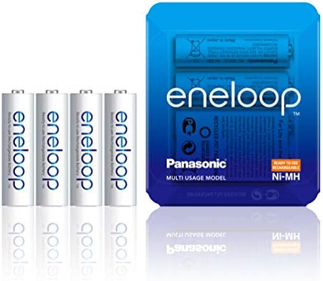 Panasonic eneloop BK-3MCCE/8BE Nickel Metal Hydride AA Batteries, Classic AA 8-Pack