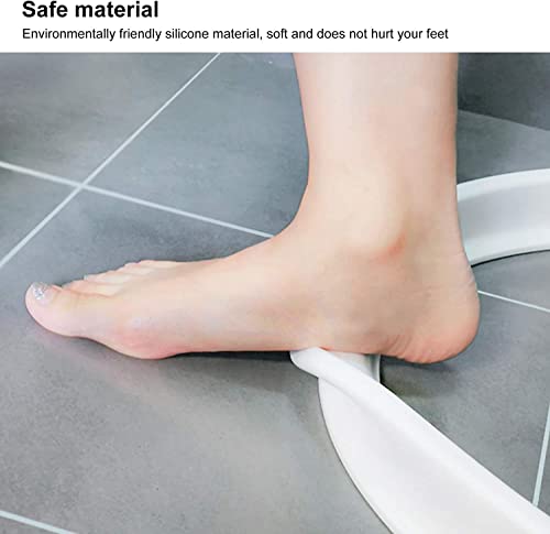 67 Inch Shower Dam Shower Stopper Foldable Silicone Anti Wet And Dry Threshold, Kitchen Bathroom Sink Countertop Splashback, Corner Bathtub Shower Curtain (67 Inch) #TOP3