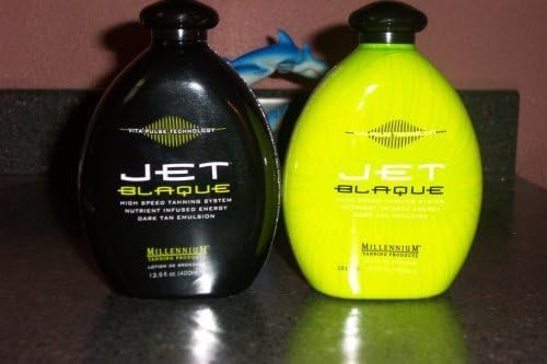 Millenium Tanning Jet Blaque Dark Tanning Lotion, 13.5-Ounce