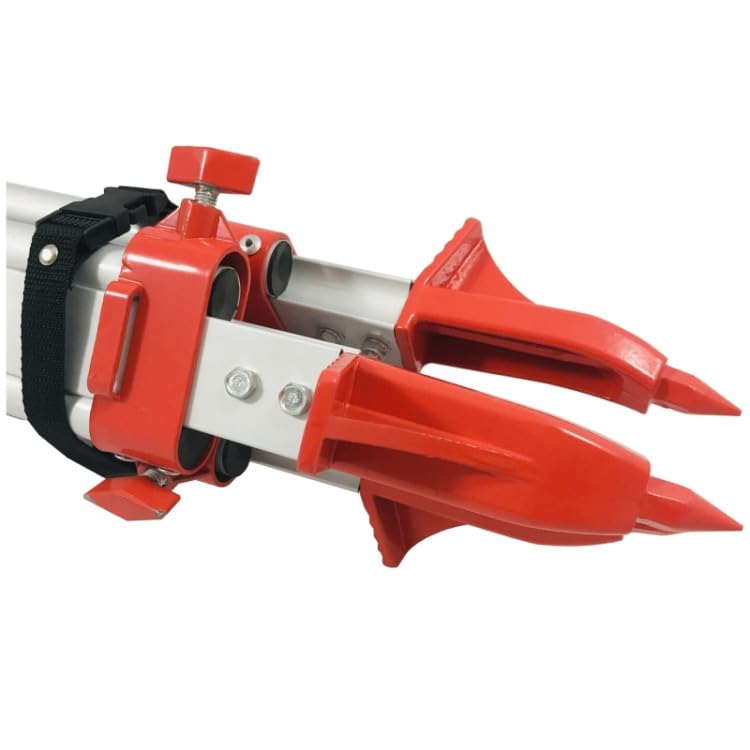 Trípode de aluminio para niveladora, láser rotativo, con tornillo de sujeción, rosca de 5/8", trípode de construcción (2,96 kg)