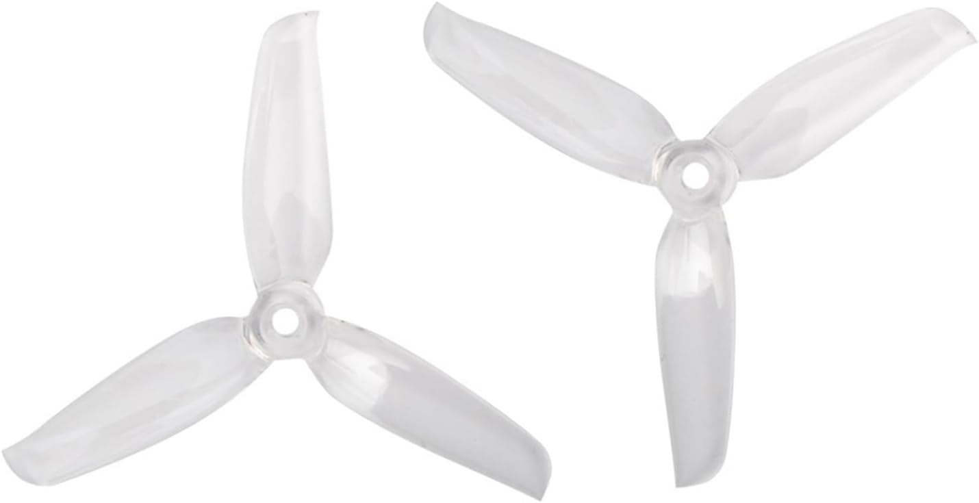 24 Pcs Drone Propeller/Fit for WinDance.r 4032 3 Blade CW CCW Propeller Mini FPV Racing Quad Props PC 4 Inch Propeller/Fit for FPV (Color : 12 Pairs Yellow)