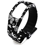 Woodln Smart Watch Wireless Replacement Bracelet Bands for Samsung Galaxy Gear Fit R350 (Silver Grass)