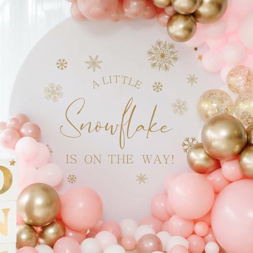 Vinilo decorativo A Little Snowflake is On The Way miniatura 4