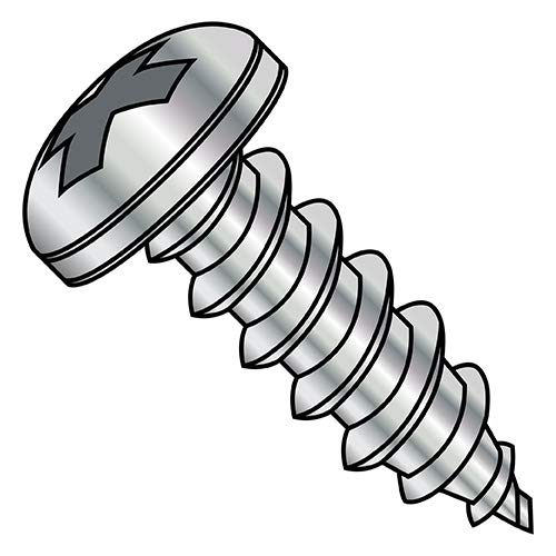 Tornillo autorroscante Phillips 8-12X1/2 Pan, 10000 unidades