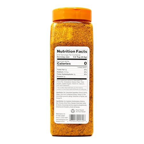 Image of Badia Orange Pepper, 26 oz (Pack of 4)