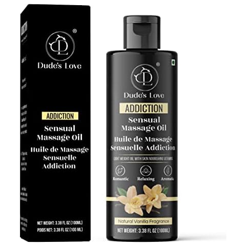 Huile de massage Dude's Love - Vanille Cover