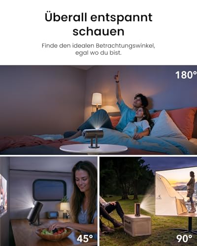 NEBULA Capsule Gimbal-Ständer, 0-360 Grad vertikal und horizontal Einstellbarer Betrachtungswinkel, 3 Sekunden einfache Einrichtung, für die Capsule-Serie