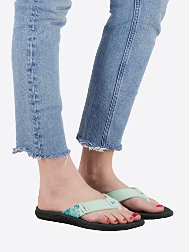 Image of REEF Santa Ana Womens Flip Flop, Arch Support, Water Friendly, Non Marking Outsole