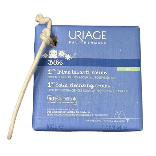 Uriage Baby 1st Solid Cleansing Cream 100g, Multicolored - Image 2