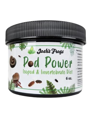 Josh's Frogs Pod Power Isopod and Invertebrate Powder and Gel Diet (6 oz.)