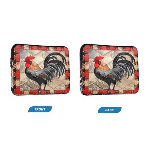 Funda para Portátil 13-14 Pulgadas Negro Rojo miniatura 2