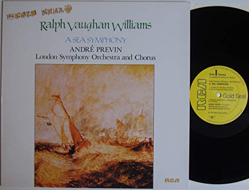 Vaughan Williams A Sea Symphony 12 LP (1981) RCA Gold Seal GL 43576