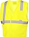 Pyramex RVHL2510BRDX3 RVHL25 Series Vest Hi-Vis Lime with 5 point DRing - Size 3X Large