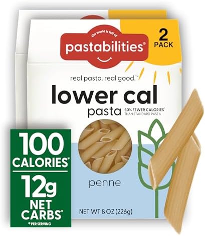 Pastabilities, Lower Calorie Pasta, Penne – 100 Calories per Serv...