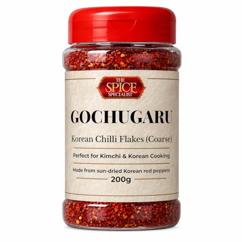 Gochugaru Korean Chilli Flakes (Coarse) for Kimchi Authentic Red Pepper Flakes 200g | The Spice Specialist