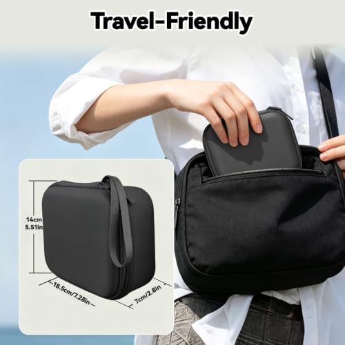 Image of TERPINK Hard Carrying Case Compatible with Shark ChillPill Fan, Black