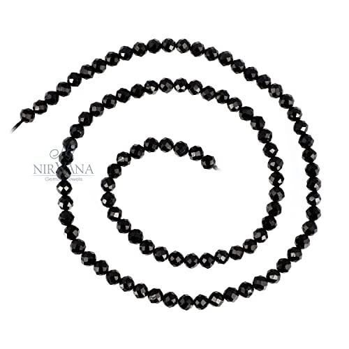 Turmalina natural perlas sueltas 4mm redondas de 39cm para collar 3