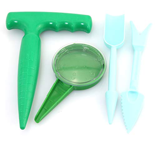 Batino Garden Plant Adjustable Seed Seeder Planter Set Kit Seedling Transplanter Spreaders Dispenser Sower Seeding Gardening Tool