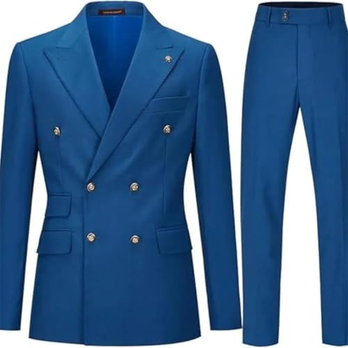 Men's Slim Fit Single Button Tailcoat | 2-Piece Spring Formal Suit | Dinner Party Dance3