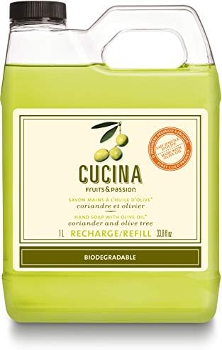 Cucina Coriander and Olive Tree 33.8 oz Purifying Hand Wash Refill
