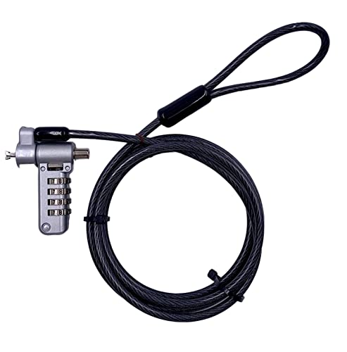 Evita robos con el cable de bloqueo para computadora portátil de acero de 200 cm antircortes