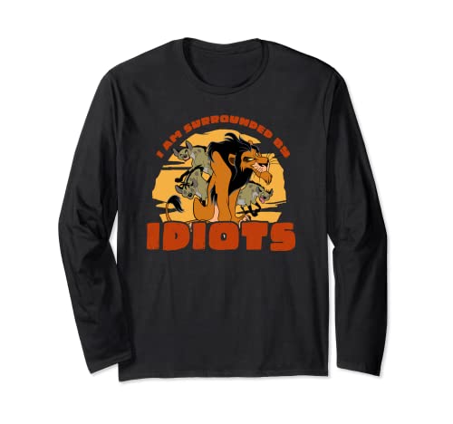 T-shirt Lion King Scar manches longues pour fan de Disney nostalgique