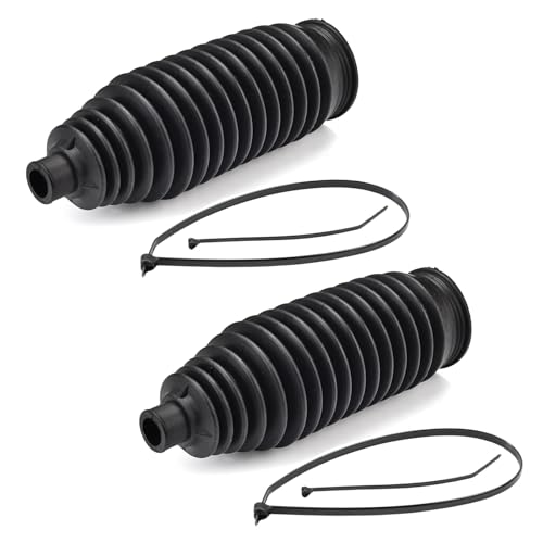 ASUPRICOS 2pcs Steering Rack and Pinion Tie Rod Boots for Honda Pilot 2009-2013 Lexus ES300 ES330 ES350 RX330 RX350 RX450h 2002-2015